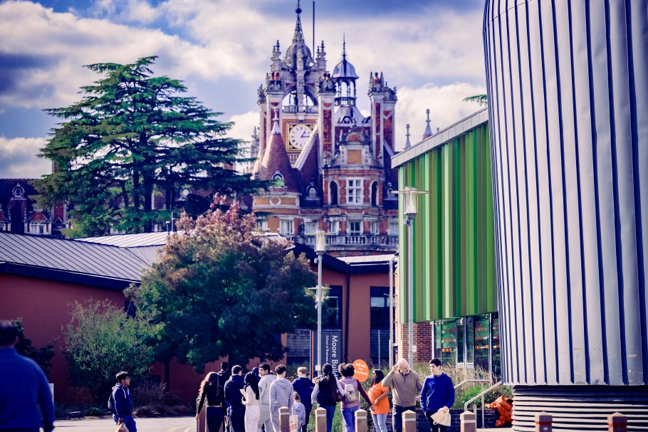 Image of a Royal Holloway University campus event