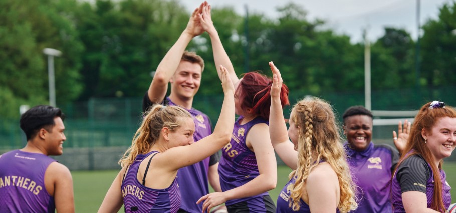 Image of a sports team at the University of Brighton